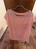 Light pink pocket tee