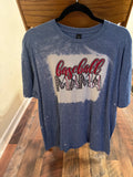 Baseball mama tshirt