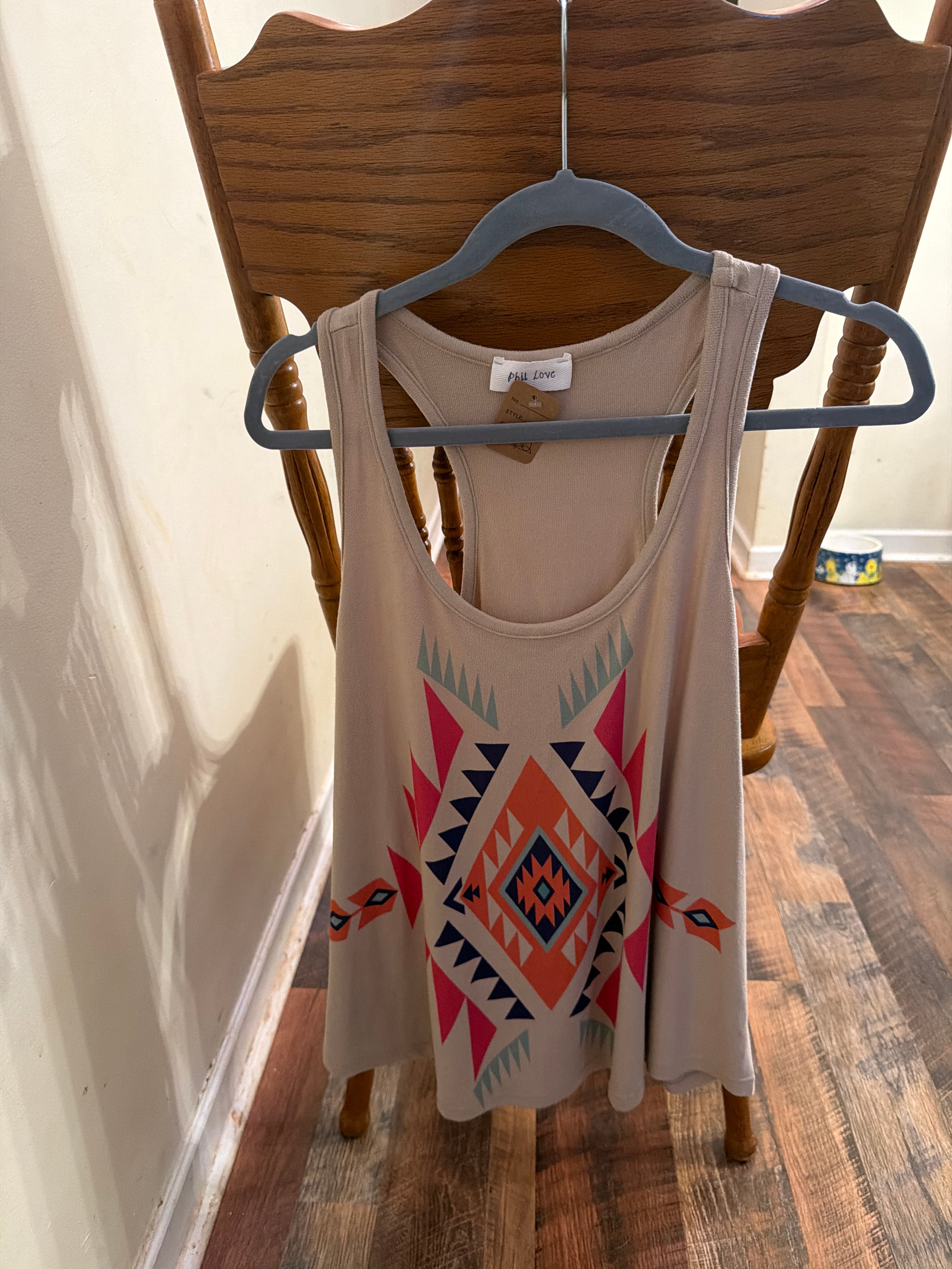 Aztec tank top