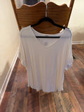 Ivory vneck top