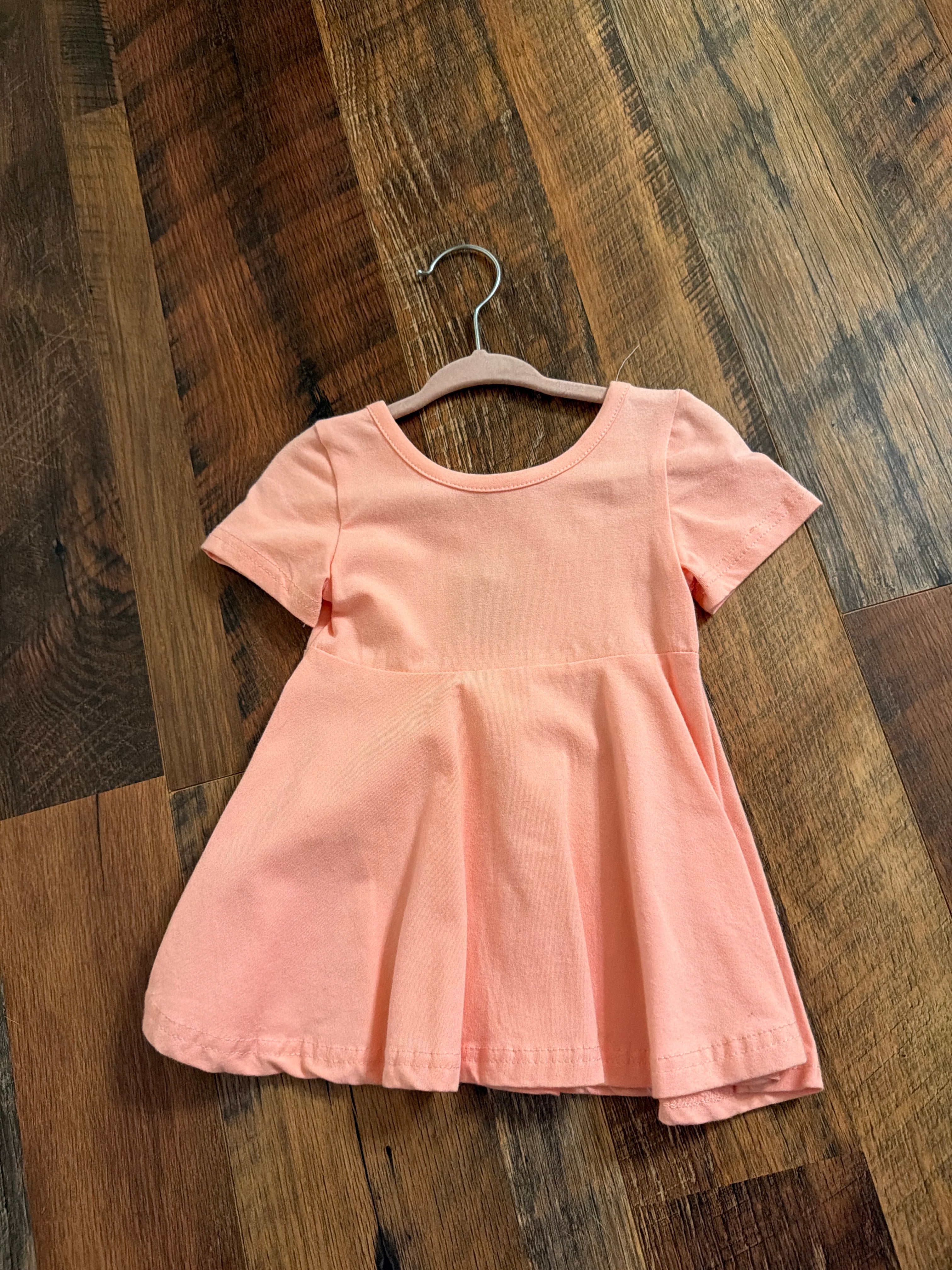 Girls plain twirl dress